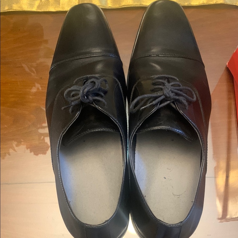 Classic Black Men's Dress Shoes